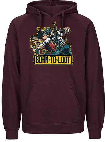 Born to Loot - pubg, gaming, games - Fairtrade Hoodie