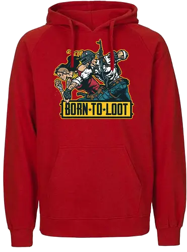 Born to Loot - pubg, gaming, games - Fairtrade Hoodie