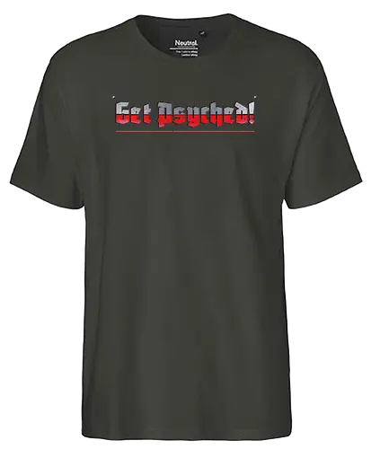 Get Psyched - wolfenstein, psyched, gaming, retrogaming, pixel - Fairtrade T-Shirt