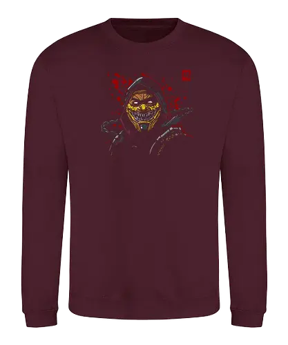 Hanzo Hasashi - gaming, fatality, mortal, kombat, game, console, scorpion, bt em up - Sweatshirt
