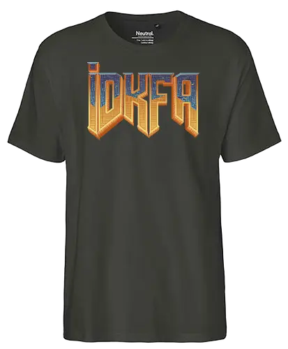 Chter! - gaming, classic gaming, idkfa, doom, cht - Fairtrade T-Shirt