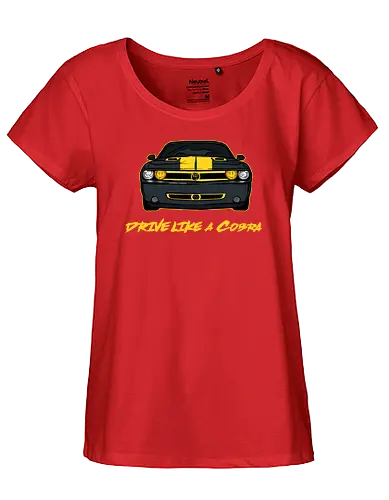 Cobra Driver - serie, myagi, cobra kai, Dojo, karate, car, mashup - Fairtrade Girl Shirt