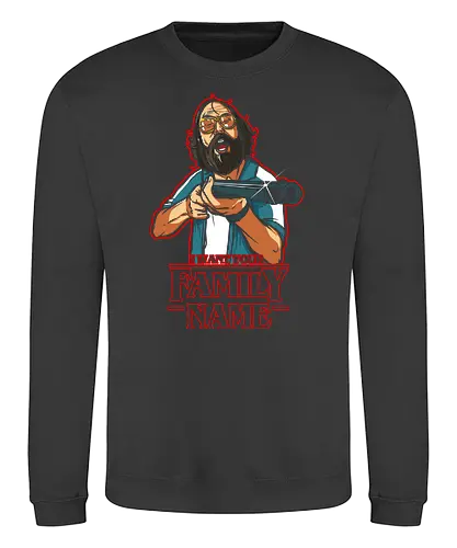 Family Name - serie, stranger kids, bingewatching - Sweatshirt
