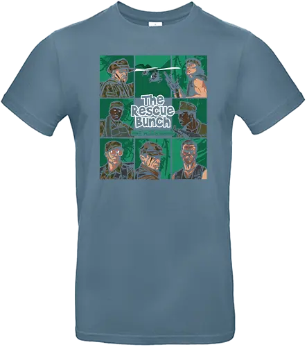 The Rescue Bunch - film, predator, 80s, army - Standard T-Shirt