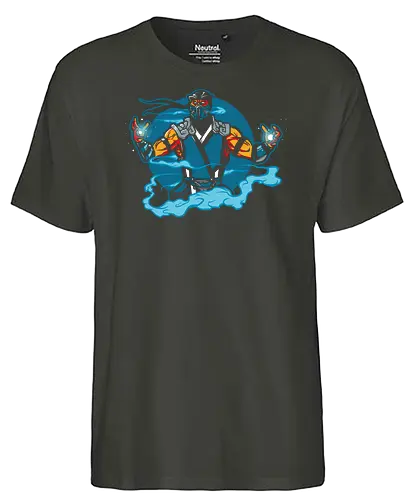 Winter Warrior - gaming, sub zero, mortal, kombat, bt em up - Fairtrade T-Shirt