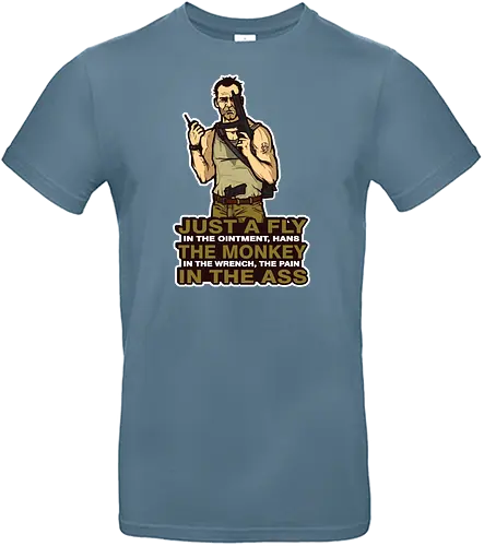 Just A Fly - movie, 80s, die hard, christmas, stirb langsam, John Mclaine, Hans Gruber - Standard T-Shirt