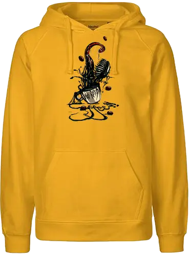 We need coffee!! - coffee, kaffee, monster, comic - Fairtrade Hoodie