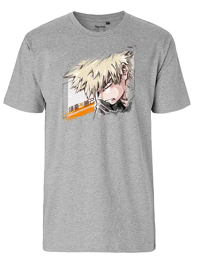 Crying Hero - bakugou, katsuki bakugou, anime, manga, Academia - Fairtrade T-Shirt