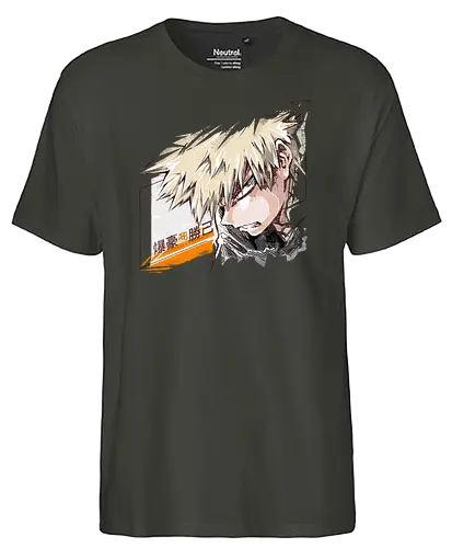 Crying Hero - bakugou, katsuki bakugou, anime, manga, Academia - Fairtrade T-Shirt