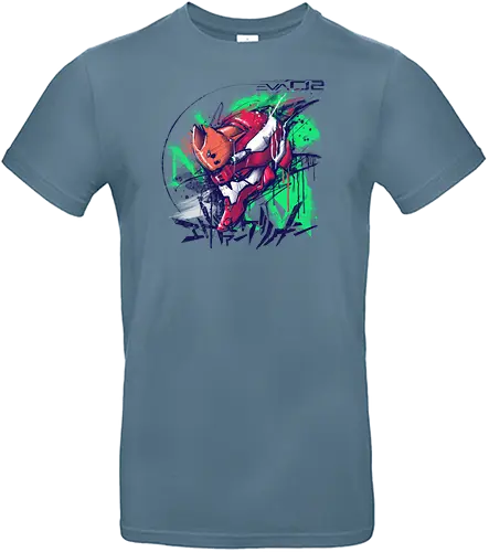 Eva02 - anime, EVA, evangelion, Giant Robot - Standard T-Shirt