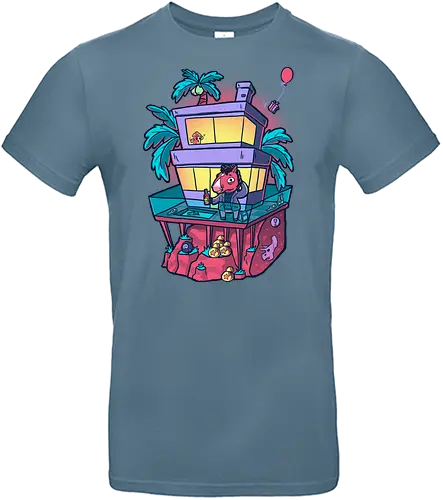 Bojack Crossing - serie, gaming, mashup, AC, Horseman, Bojack, Crossing - Standard T-Shirt