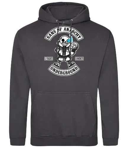 Sans of Anarchy - sans, comic, Sons, indie, skeleton, Tale - Standard Hoodie