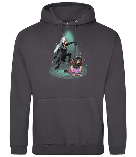 Final Spoiler - gaming, mashup, anime, ff7, Spoiler - Standard Hoodie