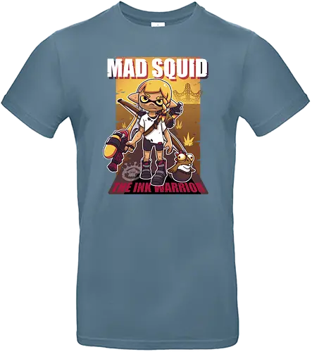 Mad Squid - gaming, movie, mashup, mad max, Console Gaming, ink - Standard T-Shirt