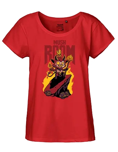 Mushrooms of Doom - League, lol, gaming, hell, devil, fire, Mushrooms, Trap, doom - Fairtrade Girl Shirt