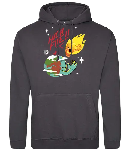 High Five! - High Five, erde, dino, Extinction, Meteorite, rth - Standard Hoodie