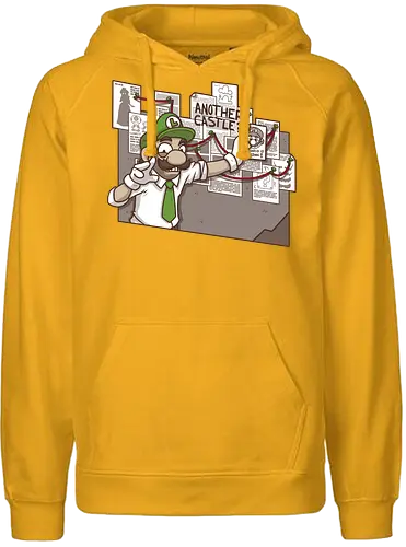 Italian Conspiracy - verschwörung, luigi, mario, schloss, prinzessin, princess - Fairtrade Hoodie