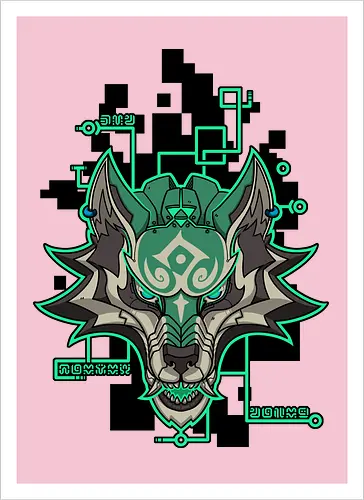 CyberWolf Hero