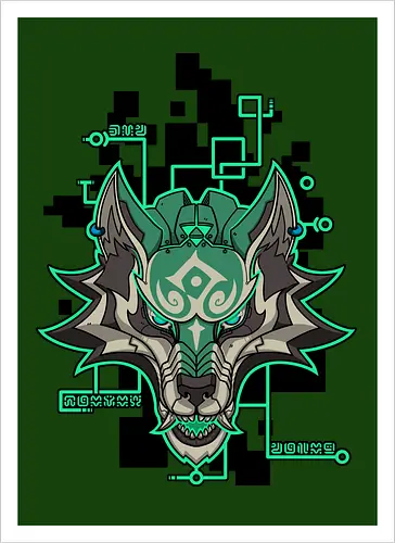 CyberWolf Hero
