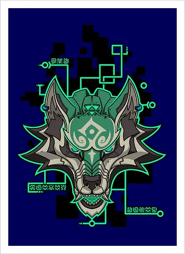 CyberWolf Hero