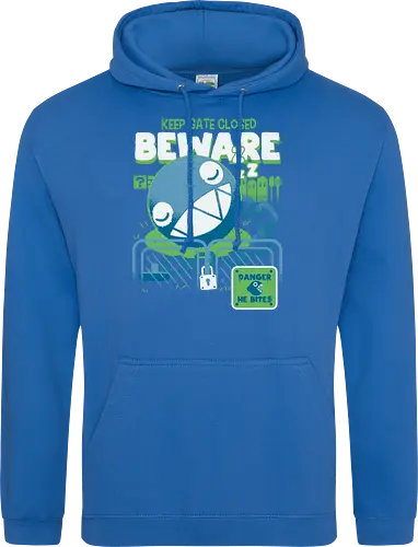 Beware, he bites!