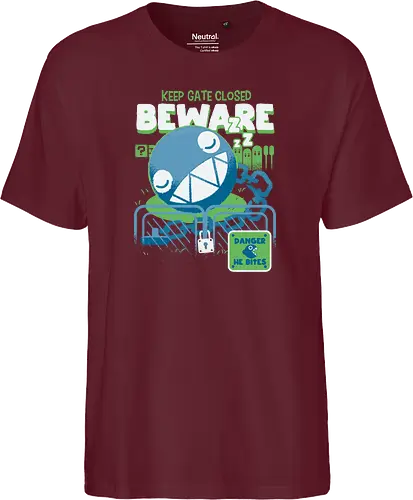 Beware, he bites!