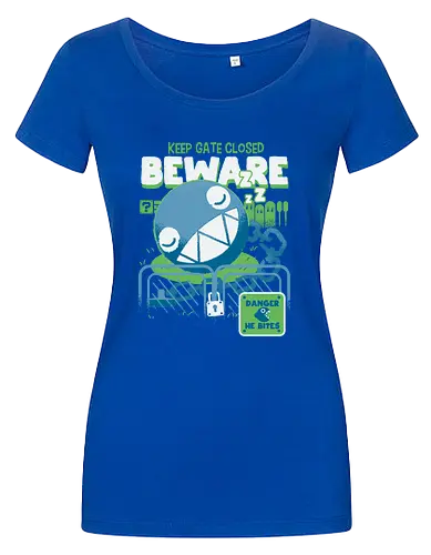 Beware, he bites!