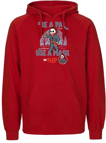 Be a pal like Michael - Michael, halloween, slasher, horror, maske, mask - Fairtrade Hoodie