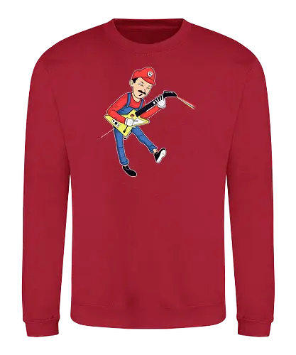 Dark side of the Pop - mario, guitar hero, Music - Sweatshirt