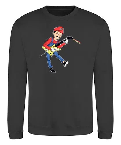Dark side of the Pop - mario, guitar hero, Music - Sweatshirt