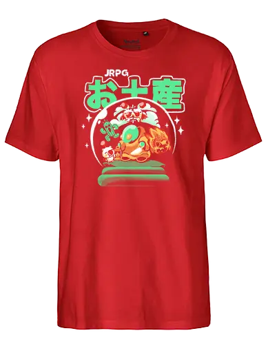 JRPG Final Souvenir - final, fantasy, Kaktus, Kupo, gaming, jrpg - Fairtrade T-Shirt