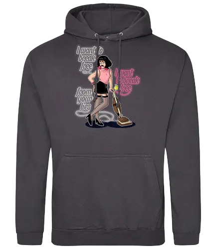 I want to break free - queen, freddy mercury - Standard Hoodie