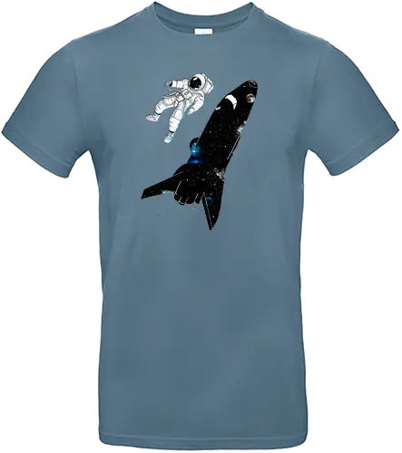Inverse - space shuttle, astronaut, nasa - Standard T-Shirt