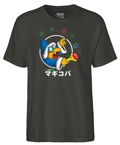 Mago - mario, kamek, zauberer - Fairtrade T-Shirt