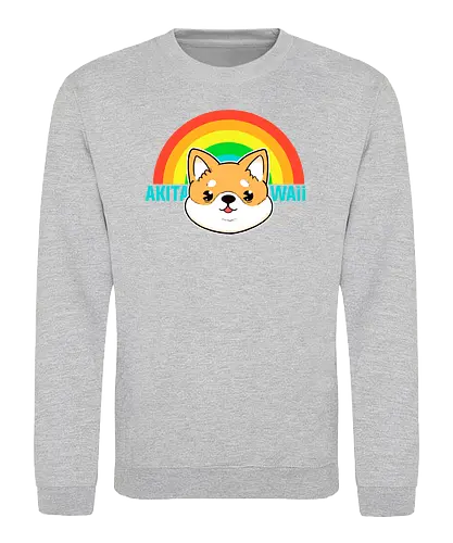 Akitawaii - akita, dog, hund, niedlich, süß, kawaii, japan, nippon - Sweatshirt