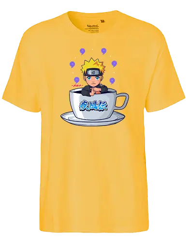 Shinobi-Cha - tee, shinobi, ninja, anime, manga, cha, chai, trinken, t - Fairtrade T-Shirt