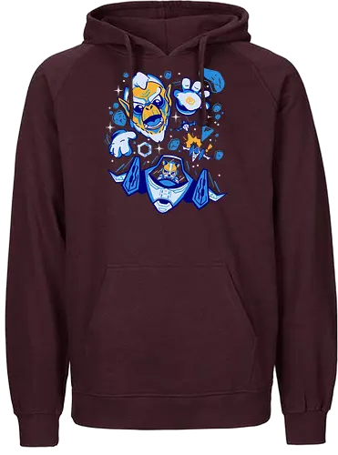 Surprise Enemy - star, fox, shoot em up, adventure, retrogames - Fairtrade Hoodie