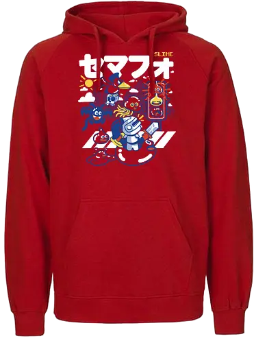 Traffic Slime - Slime, Schleim, dragon, quest, jrpg - Fairtrade Hoodie