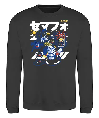 Traffic Slime - Slime, Schleim, dragon, quest, jrpg - Sweatshirt