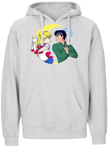 Sailor Yuyu Pop - sailor, moon, anime, mashup, yuyu - Fairtrade Hoodie