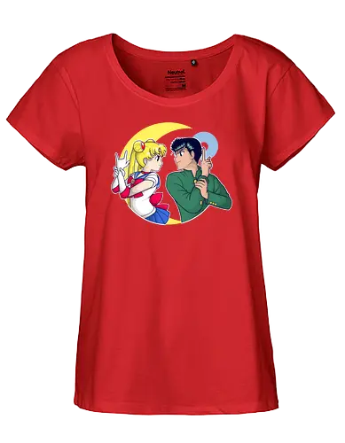 Sailor Yuyu Pop - sailor, moon, anime, mashup, yuyu - Fairtrade Girl Shirt
