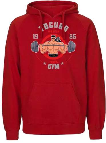 Toguro Gym - yuyu, anime, manga, gym, sports, mashup - Fairtrade Hoodie