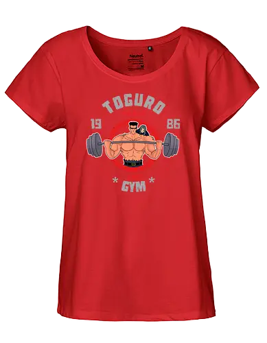 Toguro Gym - yuyu, anime, manga, gym, sports, mashup - Fairtrade Girl Shirt