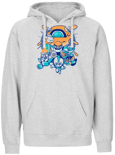 Beyond Evil - mega, gaming, retrogaming, Gegner, enemy - Fairtrade Hoodie