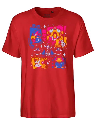 Annoyed Squad - fox, zero, gaming - Fairtrade T-Shirt
