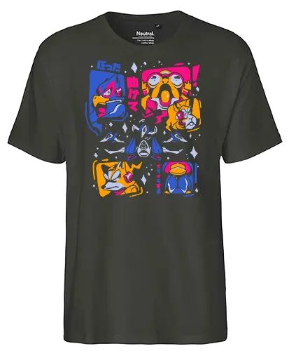 Annoyed Squad - fox, zero, gaming - Fairtrade T-Shirt