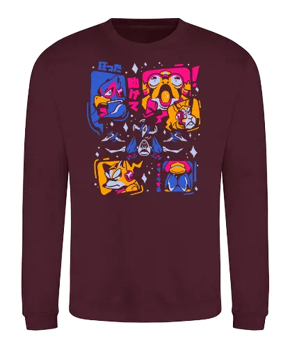 Annoyed Squad - fox, zero, gaming - Sweatshirt