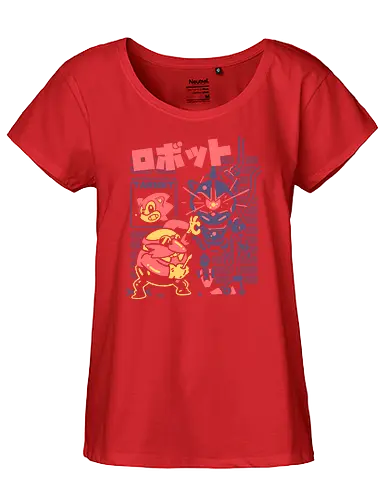 Evil Creation - hedgehog, gaming, evil - Fairtrade Girl Shirt
