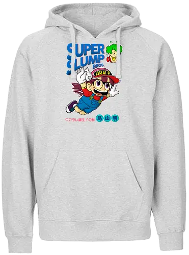 Arale Pop - arale, dragon, ball, dr. slump, crossover, mario, android, robot, manga, anime - Fairtrade Hoodie