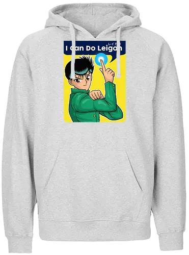 Leigan - anime, Yusuke Urameshi, shōnen, yū yū sho - Fairtrade Hoodie